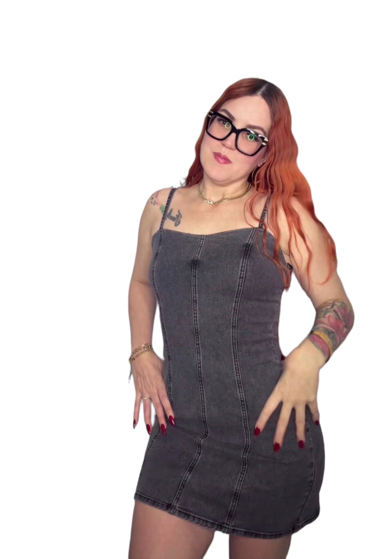 Denim Mini Dress