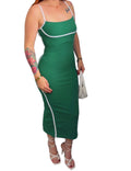 Maxi dress green