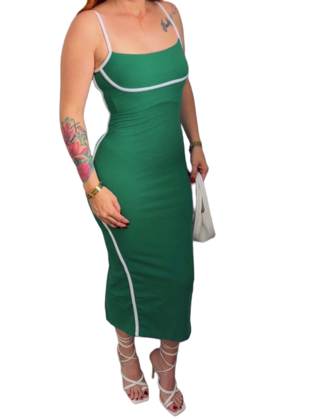 Maxi dress green