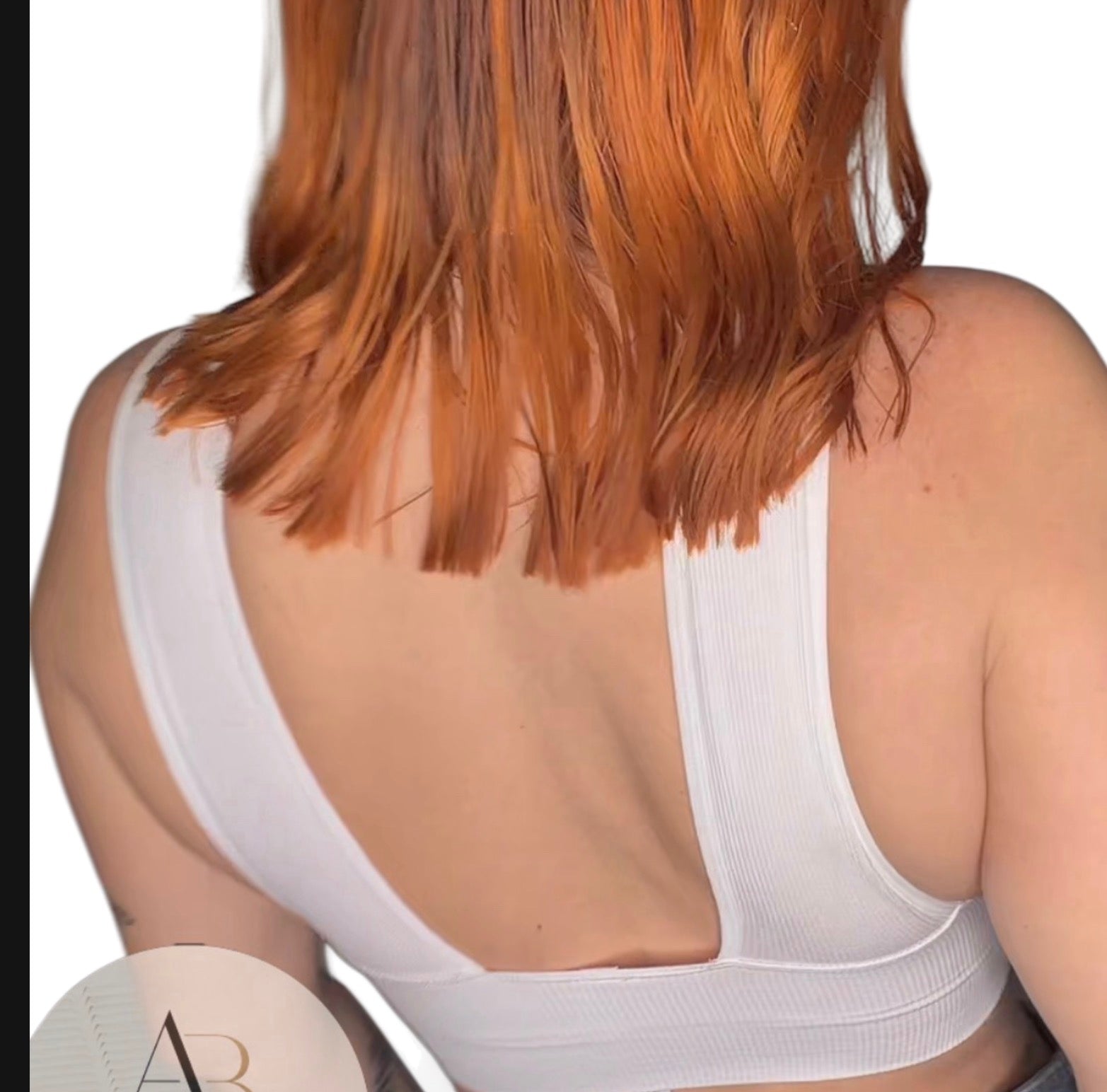 V Neck low back Sleeveless Top