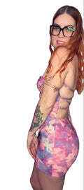 Printed (Colorful) Mini Dress